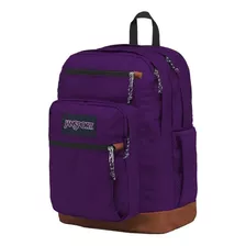 Mochila Jansport Escolar Casual Urbana Cool Student Color Violeta Oscuro Diseño De La Tela Liso