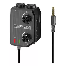 Comica Linkflex Ad3 Dos Canales Xlr / 3.5mm / 6.35mm-3.5mm