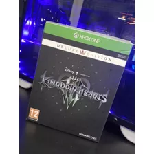 Box Kingdom Hearts 3 Deluxe Edition Xbox One (leia Descrição