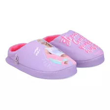 Pantufla Niña Barbie Violeta