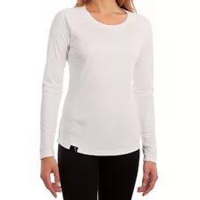 Camisa Adulto Feminina Com Proteção Solar Uv 50+ Vrs. Cores