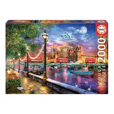 Puzzle Londres Al Atardecer 2000 Piezas Tamaño 96x68cm - Ps