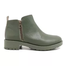 Botas Mujer Cuero Bajas Clasicas Sucre 4374 Urbanas Oficina