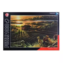 Puzzle 1000 Pzs Granero Al Atardecer 88029 1489451 Shine