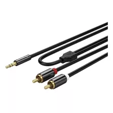 Cable Audio Stereo Jack 3,5mm A Rca Dual, Orico, 1.5 Metros