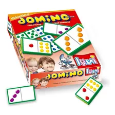 Juego De Domino Luni Fichas Mas Grandes Clasico