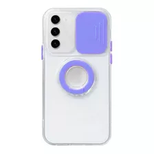 Estuche Protector Para Samsung S23 Plus Ringcam Lila 