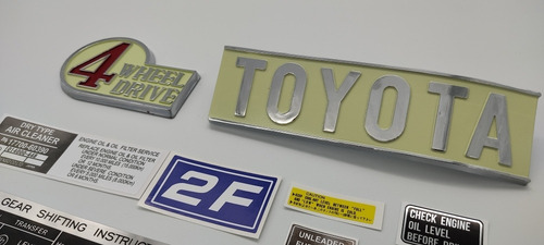 Toyota Land Cruiser Fj40 Emblemas Y Calcomanas  Foto 6