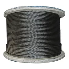 Cable Guaya Alma Acero Alquitranado 1/4 X 500 Mts