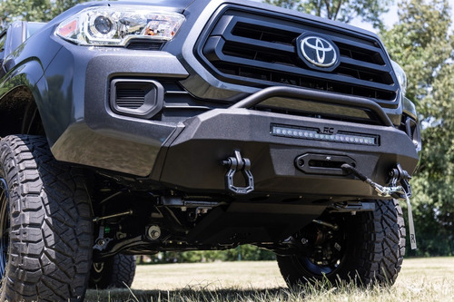 Defensa Bumper Delantera Rough Country Toyota Tacoma 2016-22 Foto 6