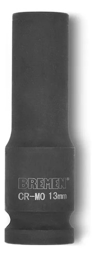 Llave Tubo Bremen 15mm Alto Impacto Enc 1/2 Largo 80mm 6099 Color Negro