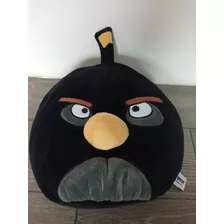 Peluche Black Bird Original Angry Birds 30cm Coleccionable