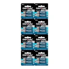 16 Pilhas Alcalinas Rayovac Pequena Aa (multiblister)