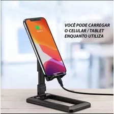 Suporte Para Celular Smartphone Mesa Universal Ajustável 