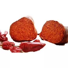 Nduja Las Dinas Pieza De 500gr Aprox Artesanal Riquisima