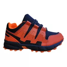 Zapatilla Deportiva Infantil Antideslizante Naranja 1064