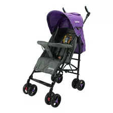 Cochecito Paraguas De Bebe Plegado Fácil Ultra Liviano Color Violeta