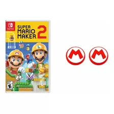 Super Mario Maker 2 + 2 Grips Nintendo Switch Nuevo
