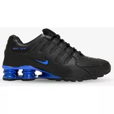 Nike Shox Nz Black And Blue Original Talla: 8.5 Usa - 26.5cm
