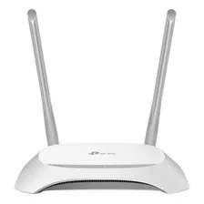 Roteador De Sinal Wi-fi 300mbps 2 Antenas Branco Tp-link