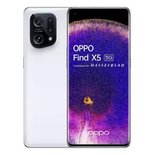 Celular Oppo Find X5 5g Dual Sim 256gb Rom Blanco 8gb Ram 80w Carga Superrápida Pantalla Amoled De 6.55 Cámara 50mp + 32mp Batería De 4800mah Con Nfc