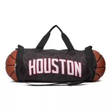 Bolsa Esportiva/bola Time Basquete Nba Houston Rockets Cor Vermelho