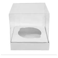 10 Caixas Mini Cupcake Branca 6 X 6 X 6 R$ 22,00