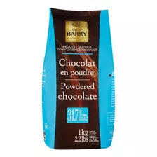 Chocolate Em Pó 32% Cacau 1kg Cacao Barry - Callebaut