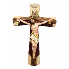 Cristo Cruz Crucifijo Trinitario. Imagen De La Sta. Trinidad