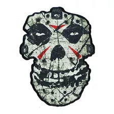 Parches Bordados Aplicación Misfits Crystal Lake Skull Patc