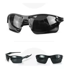 Oculos Sol Proteção Uv Preto Esportivo Ciclismo Masculino