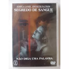 Segredo De Sangue Dvd (lacrado) Jessica Lange - Paltrow