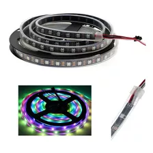 Tira Led Inteligente Ws2812b Neopixel 5m300led Pixel Magico