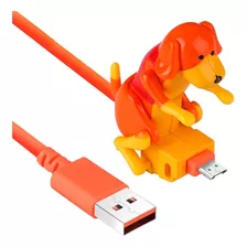 Perro Cargador De Cable De Linea Divertido De Usb