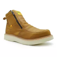 Botas De Trabajo Para Hombre 100% Piel Sin Casco M3800