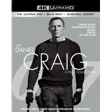 Blu-ray 4k Ultra Hd Coleção Daniel Craig 007 5 Filmes Legend