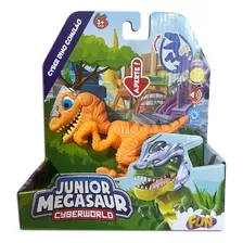 Dinossauro Comilao Junior Megasaur Laranja Fun F00172