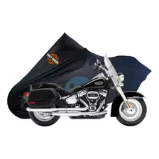Capa Para Cobrir Moto Harley Davidson Heritage Tecido Lycra