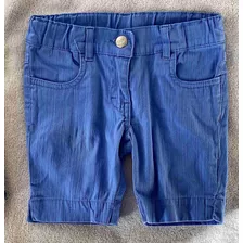 Short De Jean Para Bebé Marca Advanced Palermo Talle 3 Años