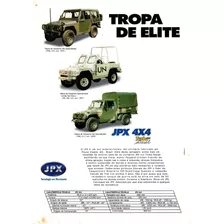 Folder Catálogo Folheto Jpx 4x4 Turbo Diesel (jx001)