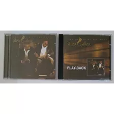 Kit Cd+playback Alex E Alex Pra Glória Do Teu Nome * Novo