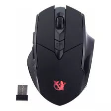 Mouse Inalámbrico Gamer Recargable 1600 Dpi Rgb Lizzard 