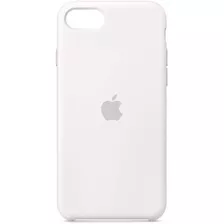 Apple Funda De Silicona (para iPhone SE) - Blanco