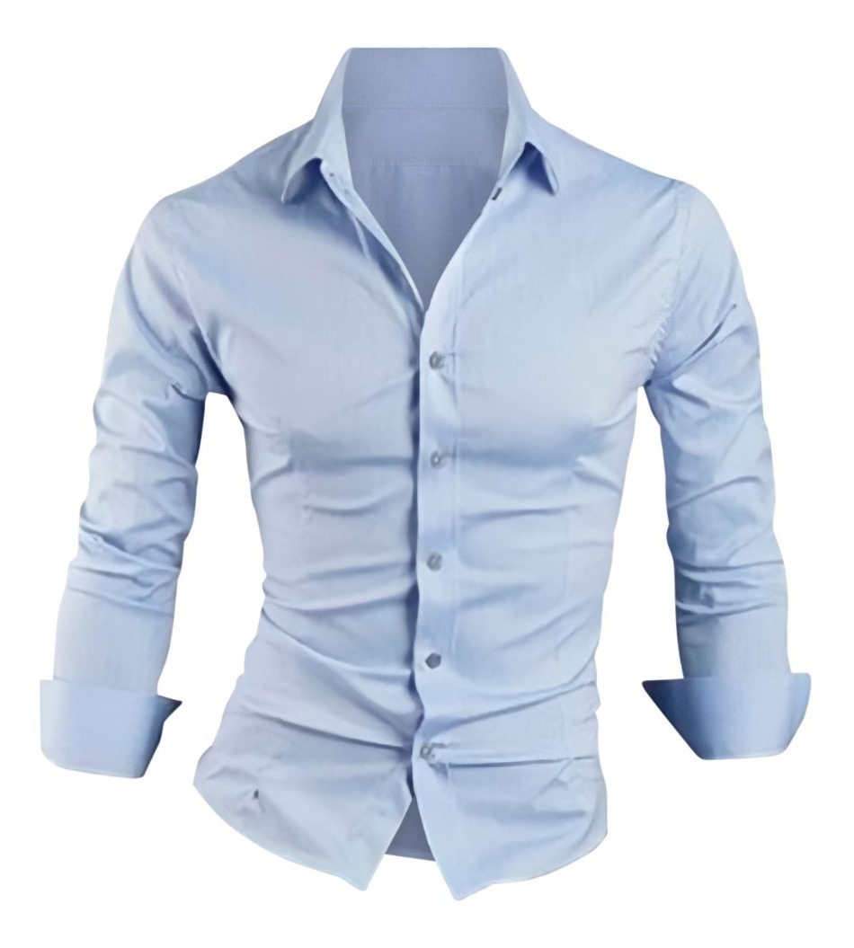 Promocion Camisas Entalladas Slim Fit Hombre De Diseño - Avisos en Ropa y Accesorios