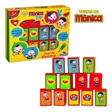 Brinquedo Para Bebê Jogo Memória Turma Da Mônica Pedagógico