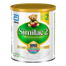 Leche De Fórmula En Polvo Abbott Similac 2 En Lata De 1 De 400g - 6 A 12 Meses