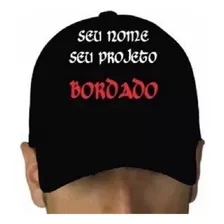 Boné Bordado Personalizado Com Sua Logo Kit Com 10 Unidades