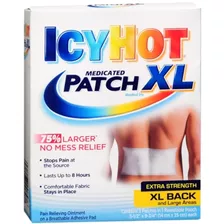Pack De 6 Icy Hot Parches Medicados Fuerza Extra Extra