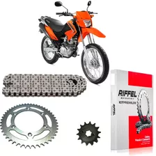 Kit Transmision Riffel Honda Nxr 125 Bross Xr125 L Fas Motos