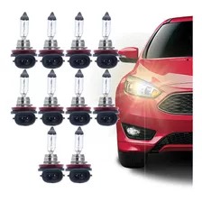 Kit C/ 10 Lâmpada Automotiva Halógena H11 0315 12v 55w Farol